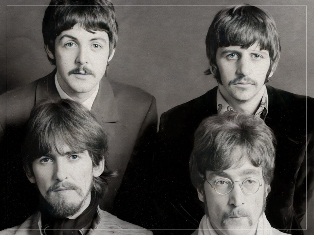The Beatles - Ringo Starr - George Harrison - Paul McCartney - John Lennon - 1968