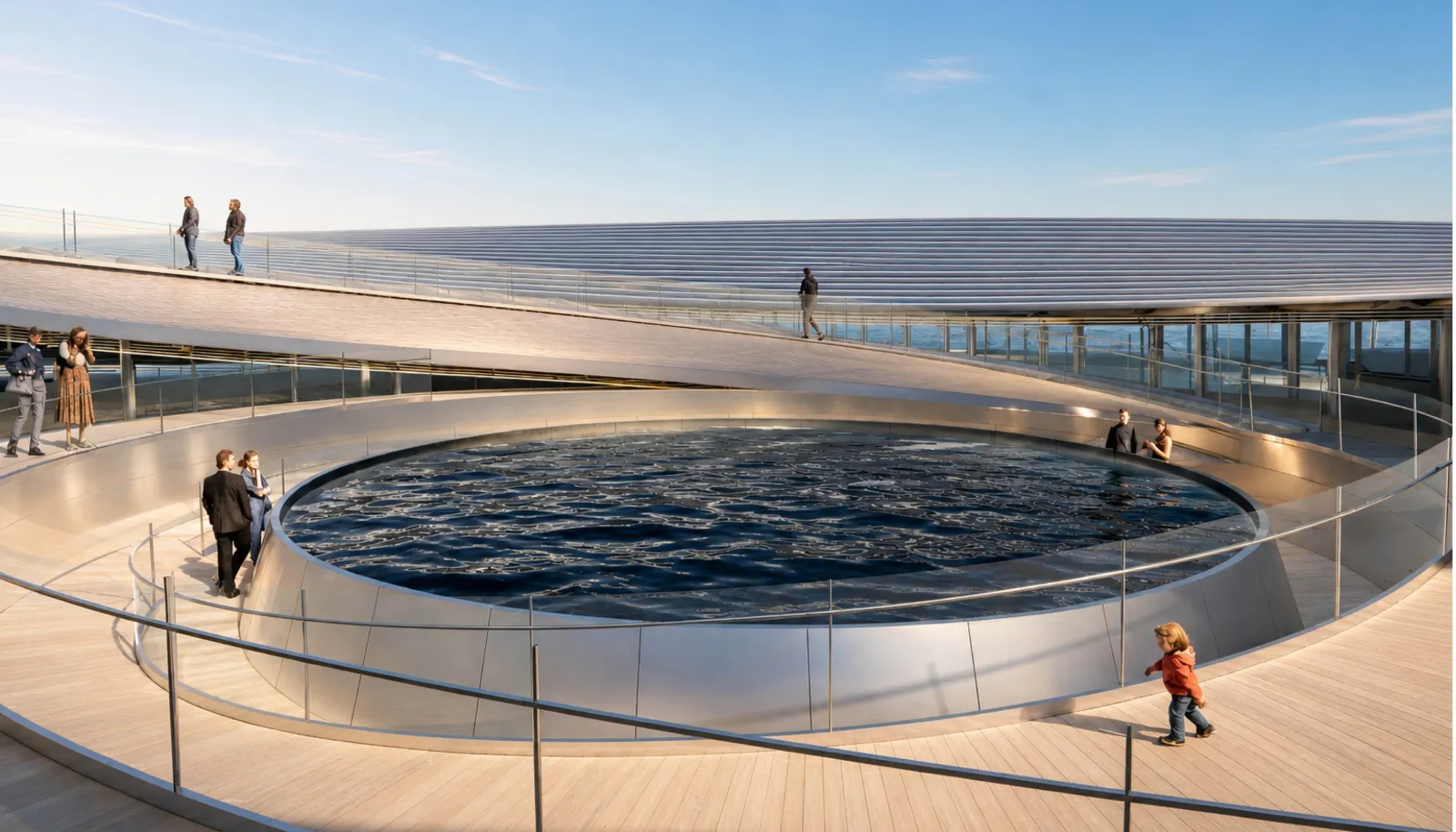 Rendering of the Ocean Vortex.