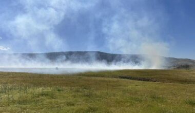 Breaking news: Fire burning near Highway 203, Foothill Road