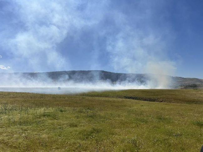 Breaking news: Fire burning near Highway 203, Foothill Road
