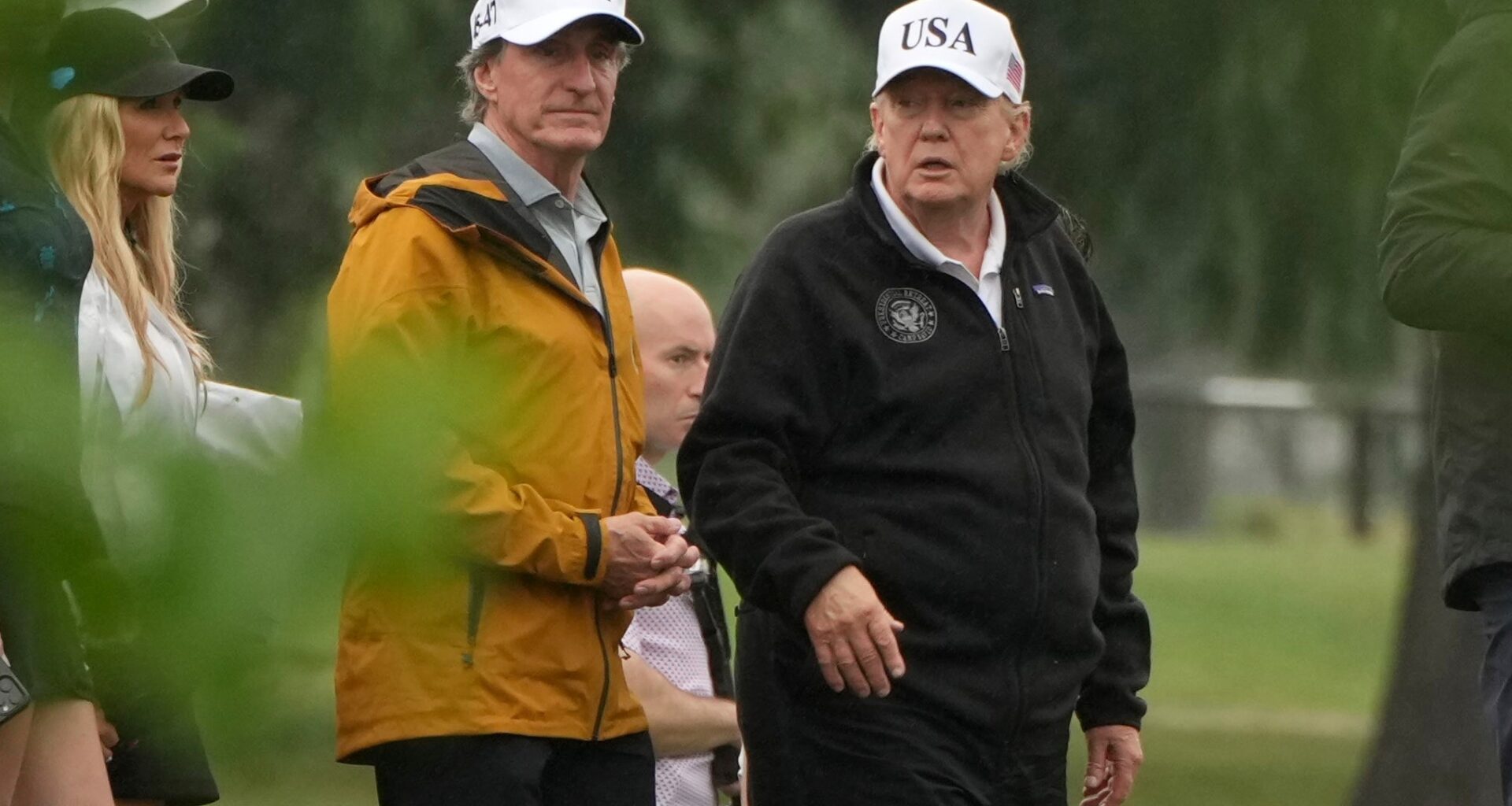 Trump says his renovation plans for a golf course will have Washington hosting a ‘major’ tournament