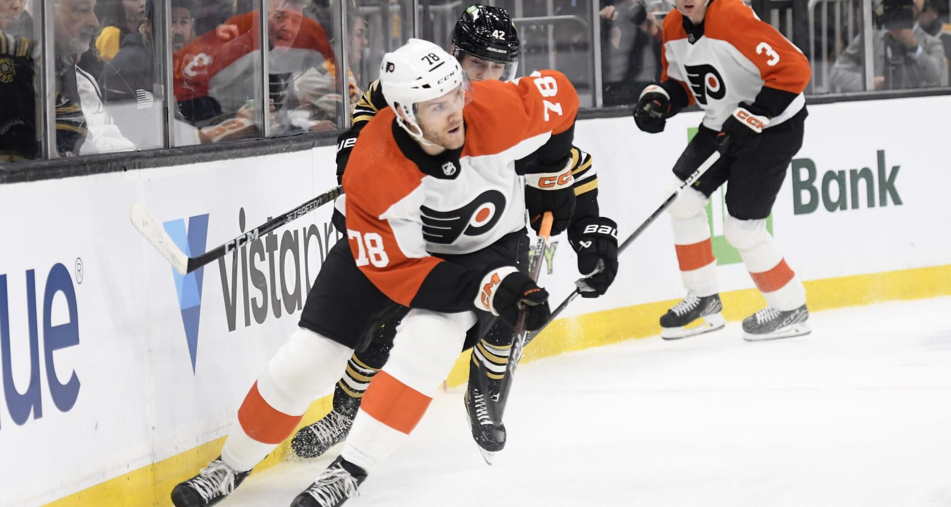 Flyers ink center prospect to one-year extension