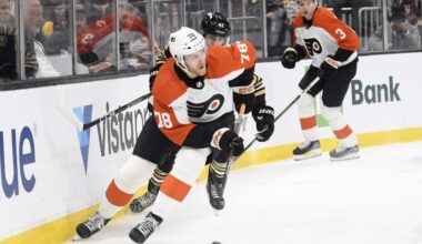 Flyers ink center prospect to one-year extension