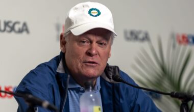 Mike Tirico reveals U.S. Open final-hole cup engraved with Johnny Miller's famous 1995 call