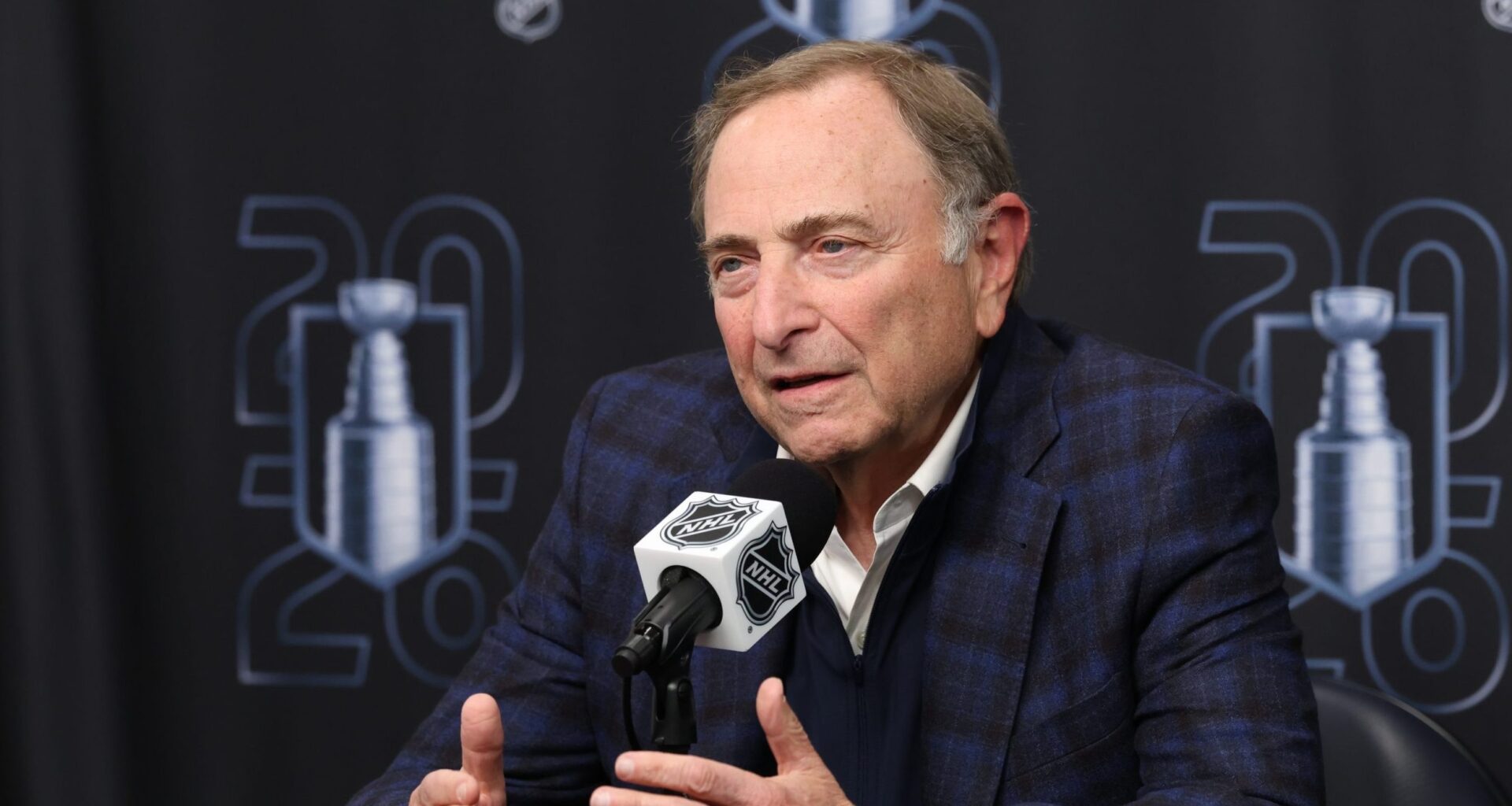 Gary Bettman updates NHL media rights negotiations with ESPN, TNT