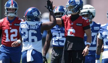 Giants 53-man projection: Who’s in, who’s out with training camp on the horizon