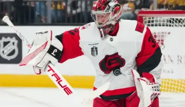 Hurricanes seem to be lying about goalie Frederik Andersen image