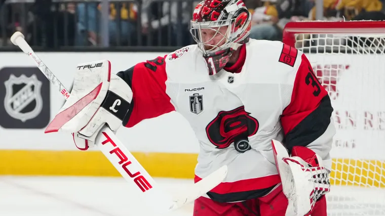 Hurricanes seem to be lying about goalie Frederik Andersen image