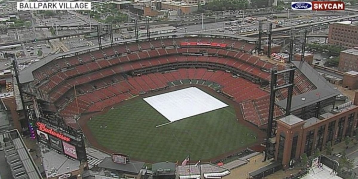 Cardinals-Diamondbacks series finale postponed due to rain