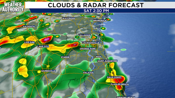 Flood watch, strong storms on tap on Saturday for Northeast Florida, Southeast Georgia