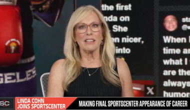 Linda Cohn shares secret to ESPN run on final 'SportsCenter'