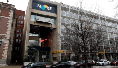 The exterior of Moore College of Art and Design on Thursday, Jan. 16, 2025 in Philadelphia.