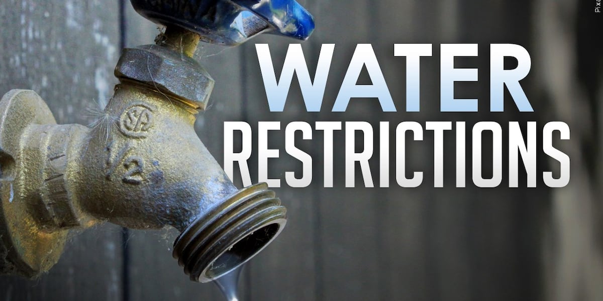 Brunswick Co. issues mandatory Stage 2 water restrictions due to extreme drought