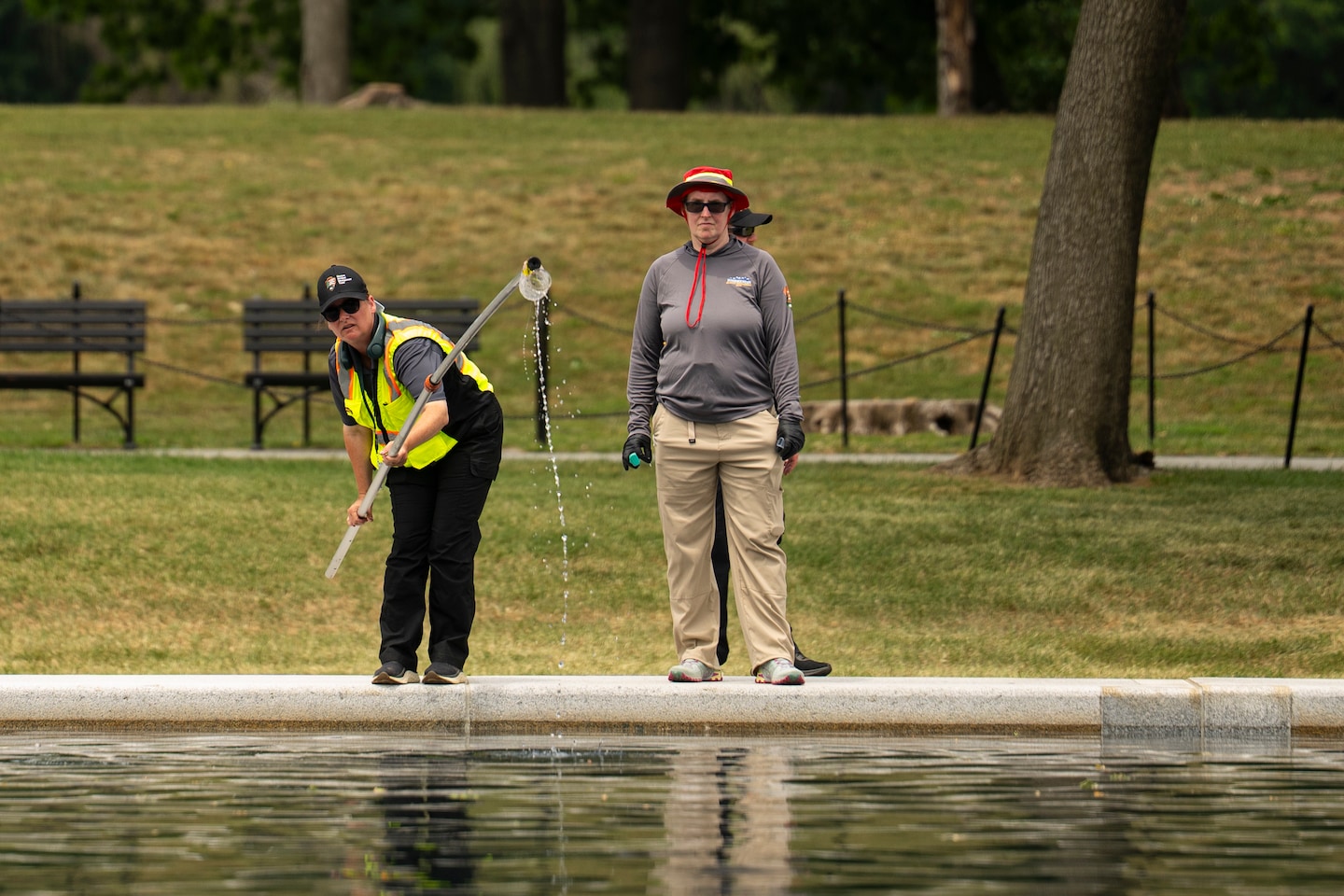 At this point, the Reflecting Pool deserves an Emmy