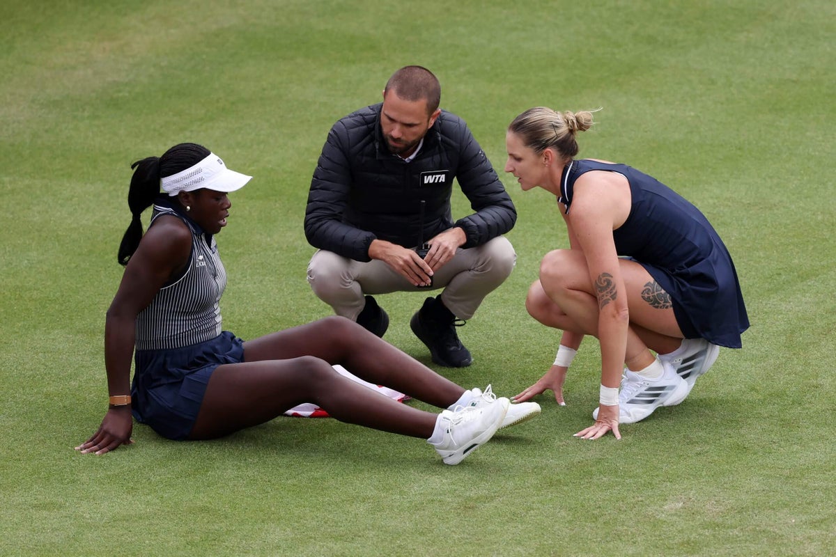 Victoria Mboko withdraws from Wimbledon after injuring left knee ahead of Serena Williams doubles