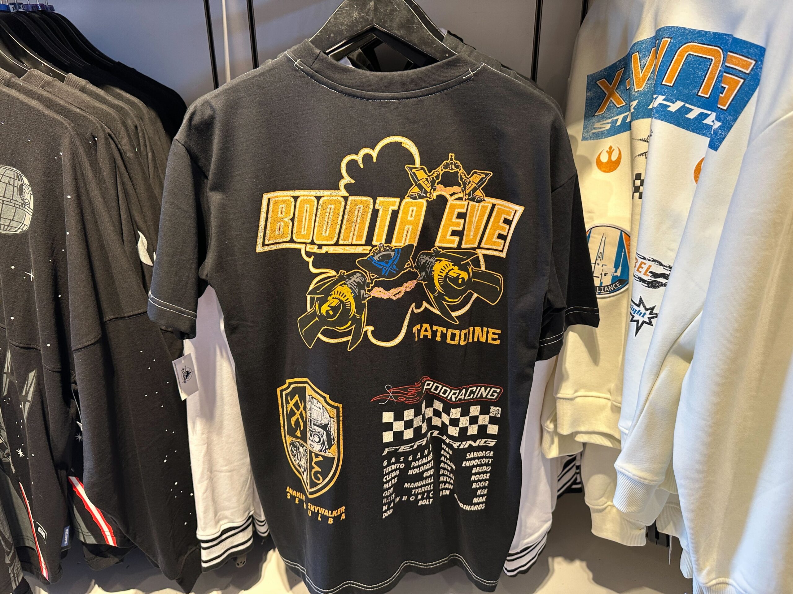 Pilots, podracers, and Imperial loyalists can all enjoy their choice of these three new apparel options at Walt Disney World.