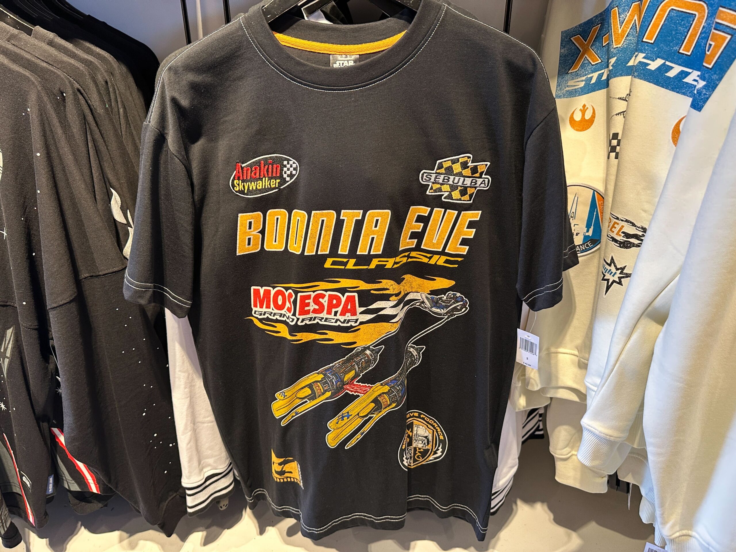 Pilots, podracers, and Imperial loyalists can all enjoy their choice of these three new apparel options at Walt Disney World.