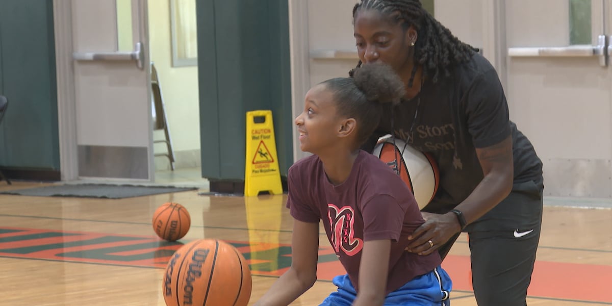 Former WNBA first round pick Jazmine Jones hosts basketball camp