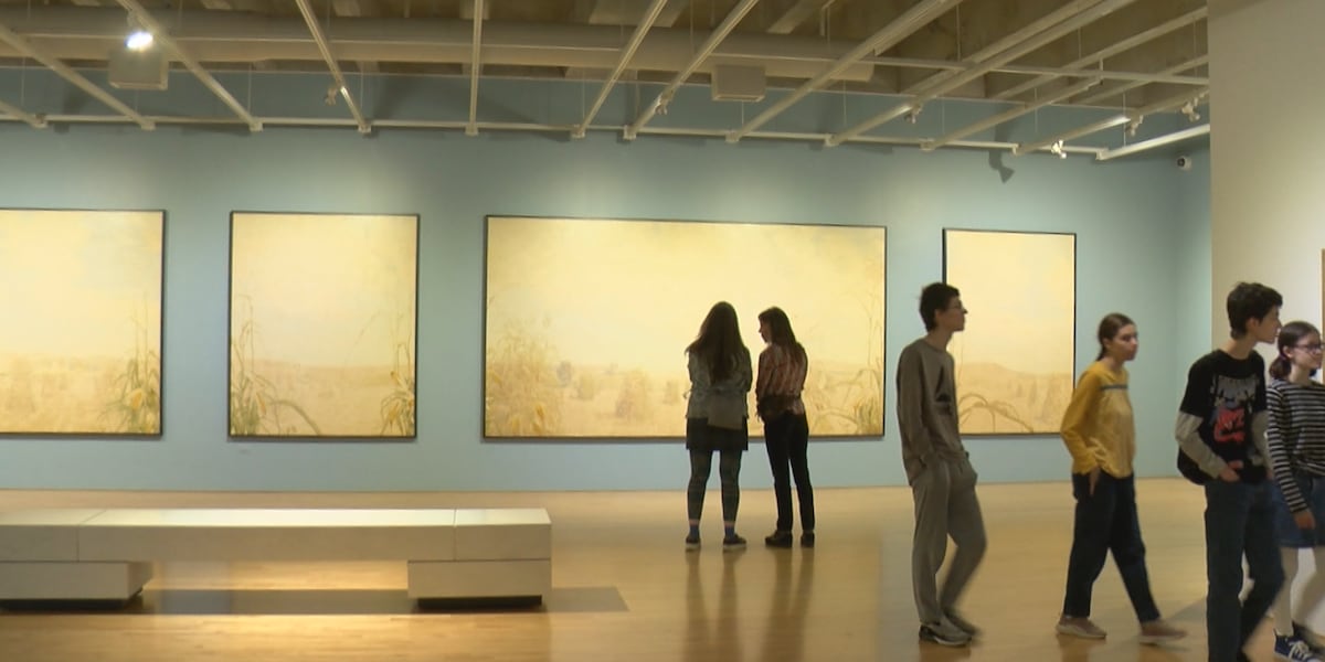Grant Wood’s Corn Room Mural returns to Sioux City after conservation