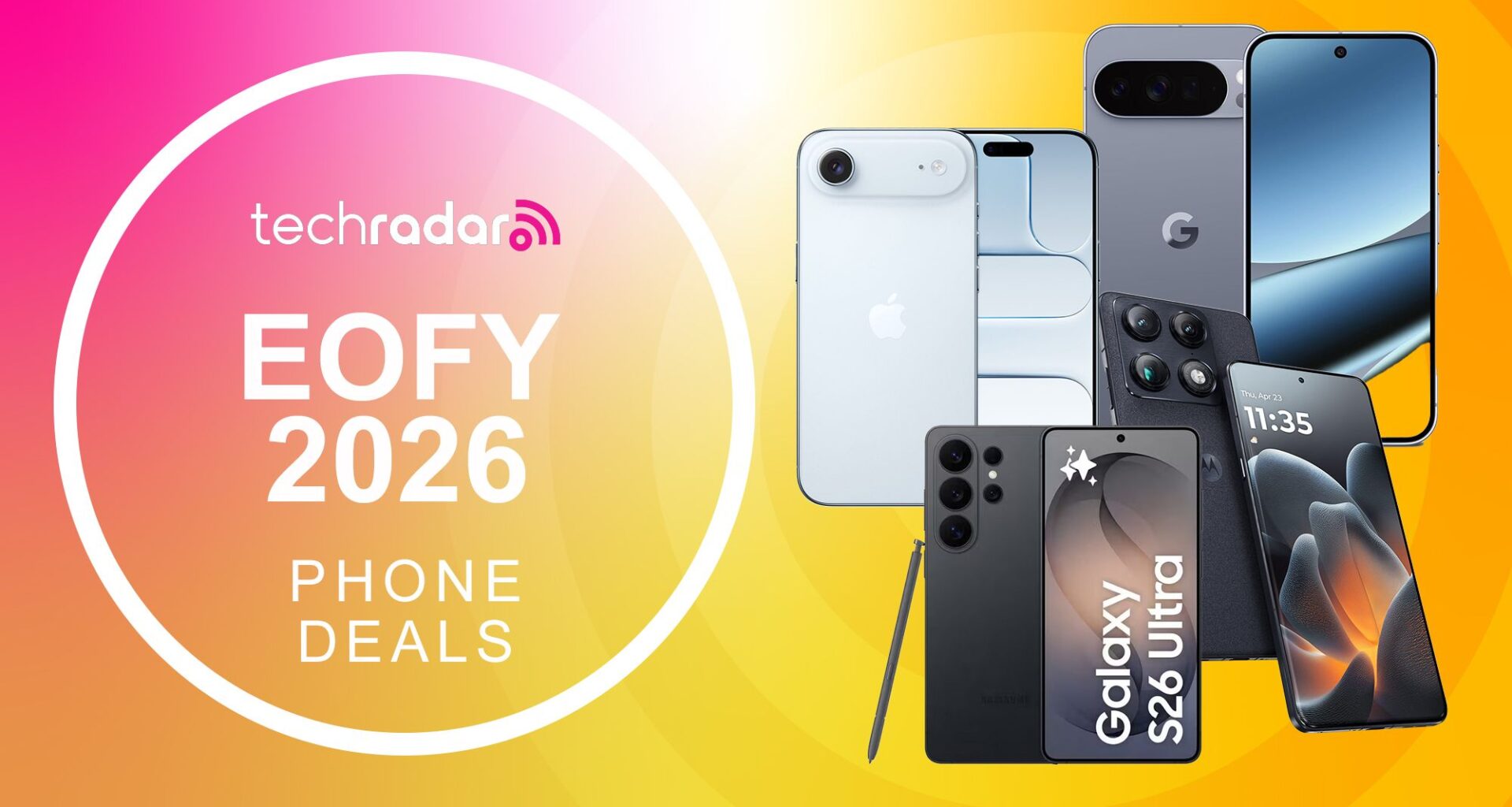 EOFY 2026 phone deals in Australia: score up to 45% off flagships, budget phones and everything in between