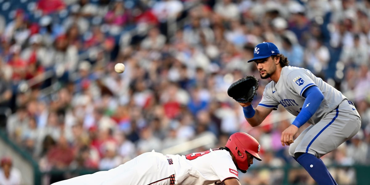 Nationals beat Royals, 6-4 for Kansas City’s sixth loss in 7 games