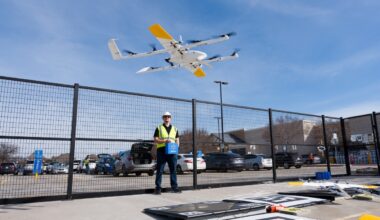 Wing drone delivery might not be a novelty anymore