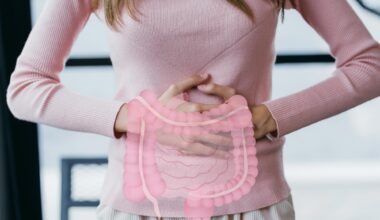 Woman Holding Stomach Gut Digestive Health