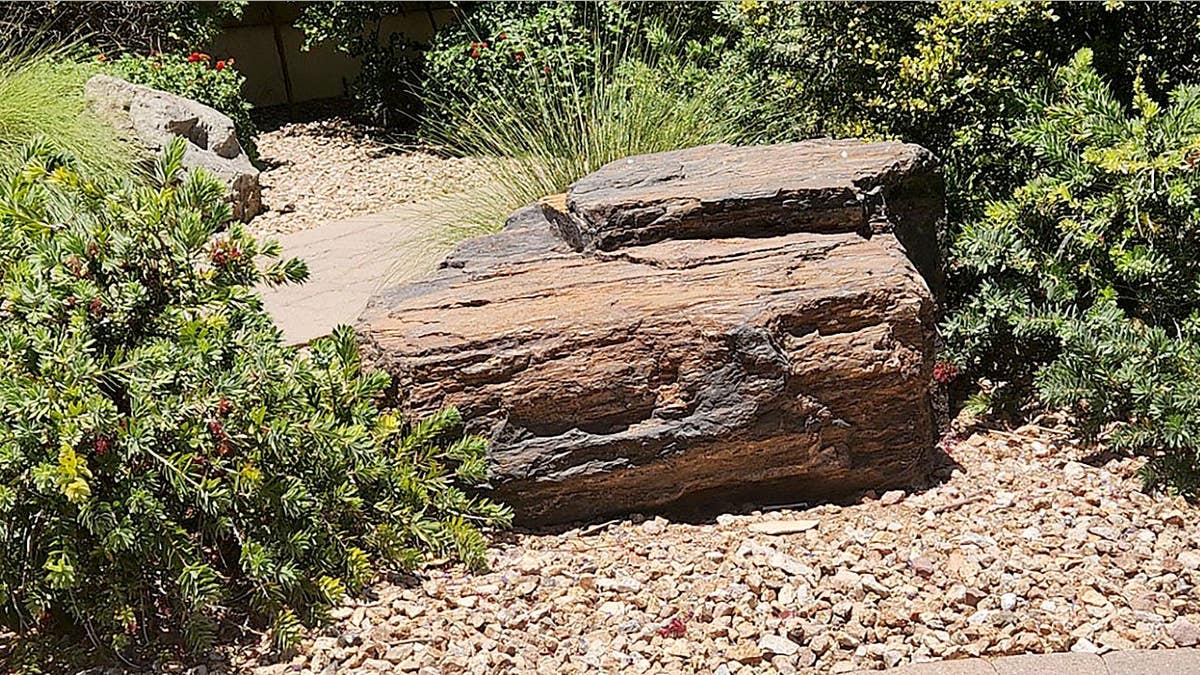 Screencaps reader X-Canuk shows off a massive boulder he bought for his garden