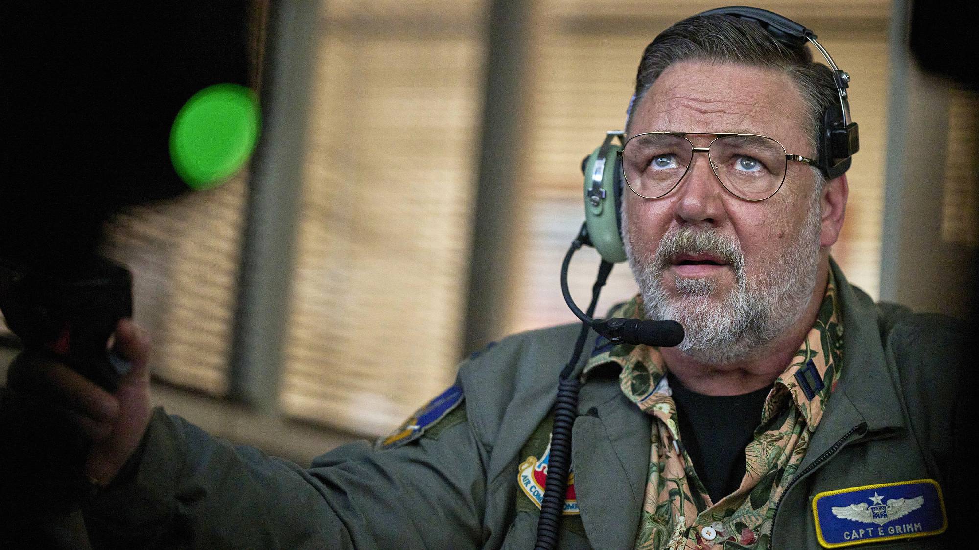 Russell Crowe in "Land of Bad" film (2024)