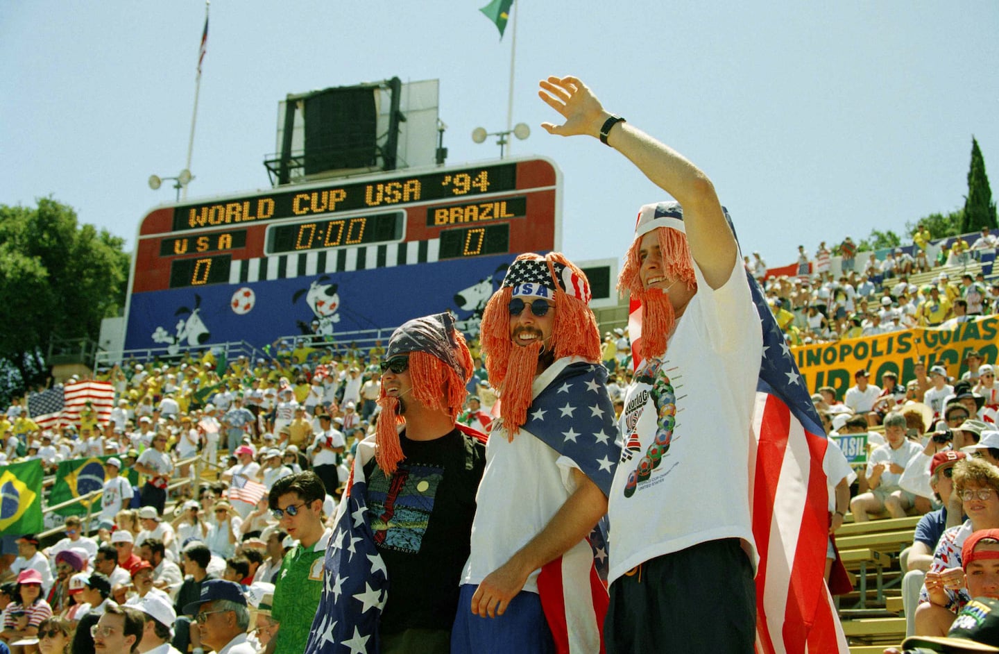 At the 1994 World Cup, the US team survived its group despite being 80-1 underdogs.