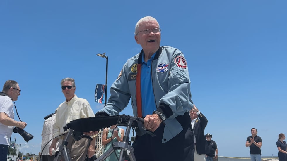 Haise, the Apollo 13 Lunar Module pilot, former military fighter pilot and Biloxi native,...