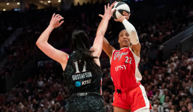A'ja Wilson Isn't Surprised by Megan Gustafson's Fire Breakout: 'This is Who She's Always Been'