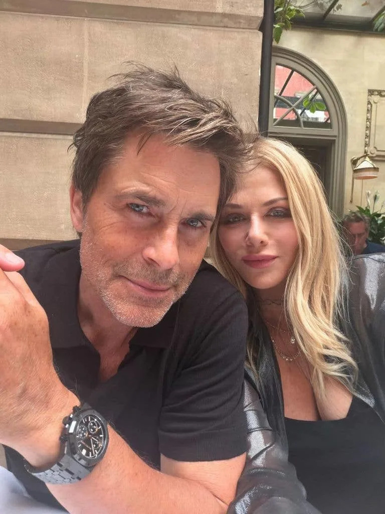 Rob and Sheryl looked as loved up as ever
