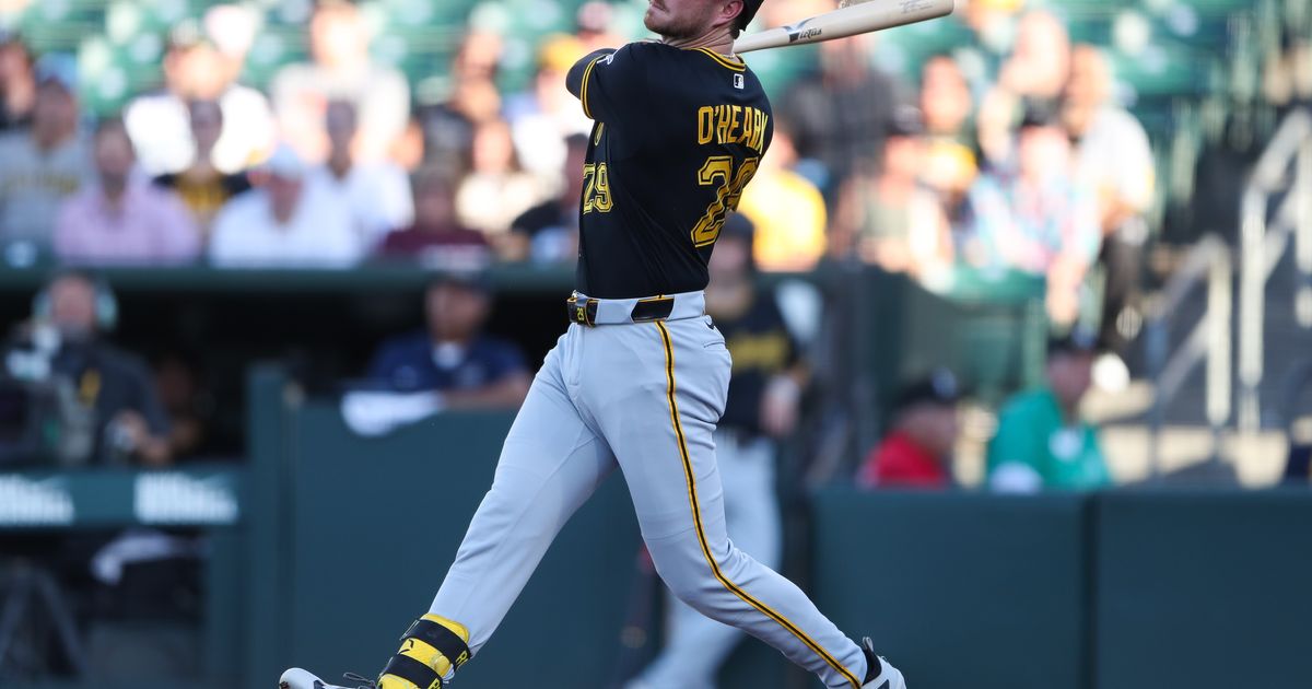 Ryan O'Hearn knocks in career-high 6 runs as Pirates roll to 12-4 victory over Athletics :: WRAL.com