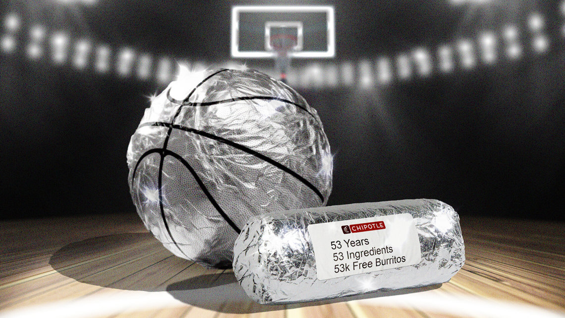 How to get a free Chipotle burrito after the NBA Finals