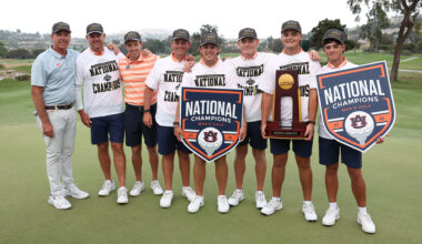 NATIONAL CHAMPS AGAIN! No. 1 Auburn men's golf wins NCAA Championship - Auburn Tigers