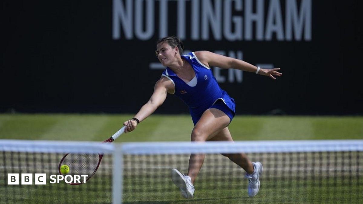Nottingham Open - Navarro takes on Bouzkova in the final - BBC