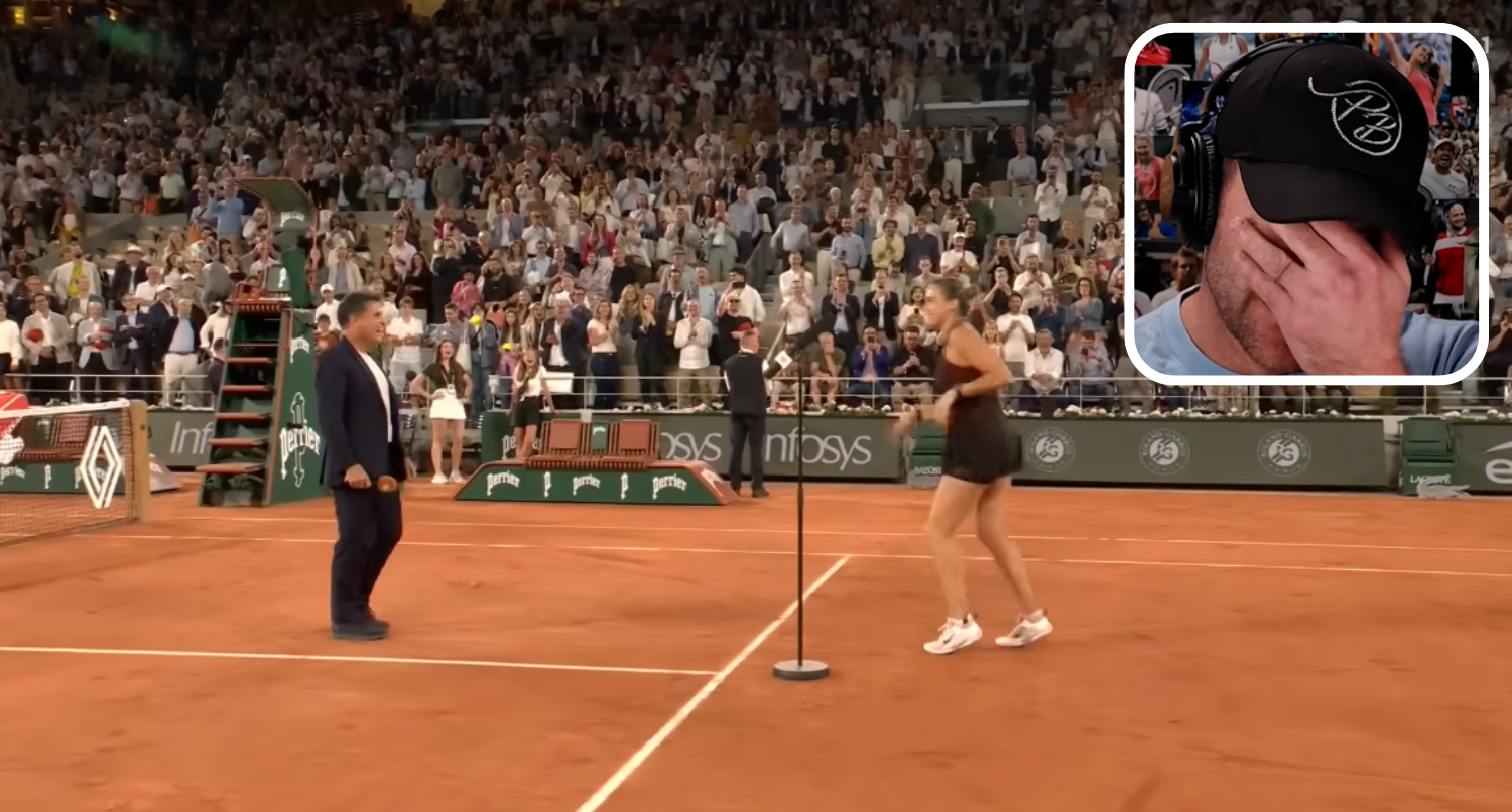 Andy Roddick knocks 'weird' interview with Aryna Sabalenka