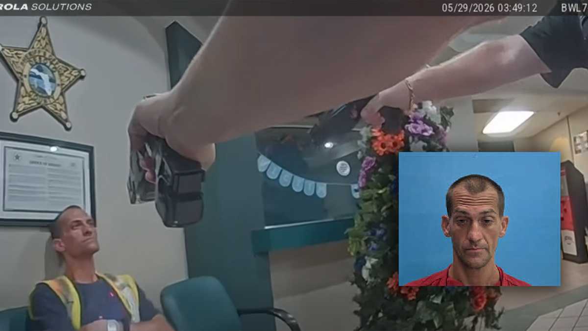 Registered sex offender arrested at DeSoto sheriff's office on warrant he didn't know was active