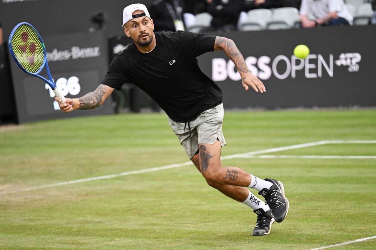 'We should hold you accountable too': Kyrgios blasts chair umpire in Stuttgart defeat