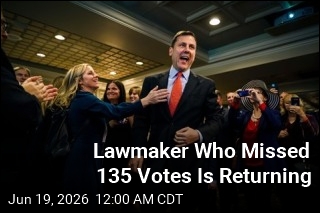 After Monthslong Absence, Lawmker Returns