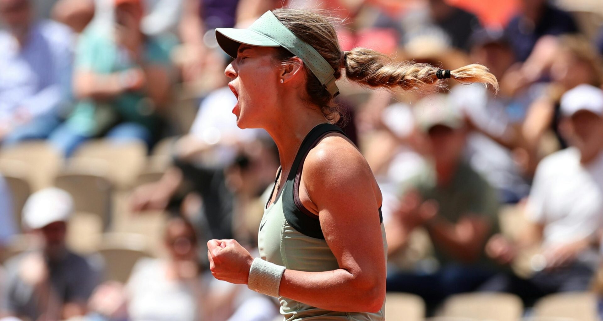 Kalinskaya battles past Potapova for first RG quarterfinal - Roland-Garros 2026