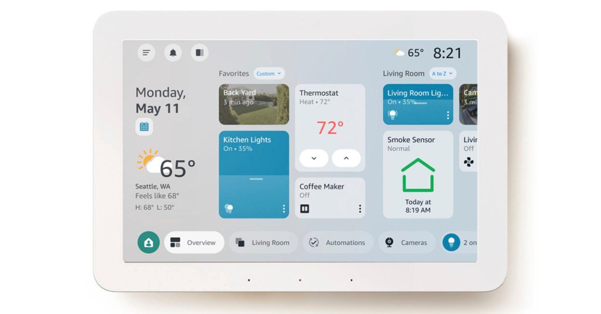 Amazon’s Echo Hub gets a customizable new look and Ring’s AI features - The Verge