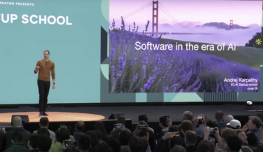Andrej Karpathy's keynote "Software Is Changing (Again)" on June 17,