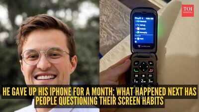 Man dumps his iPhone for a flip phone for 30 days, says ‘I’m using my brain more now’