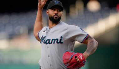 Alcantara rebounds on the mound and the Marlins snap their 5-game skid with a 7-3 win over the Nats