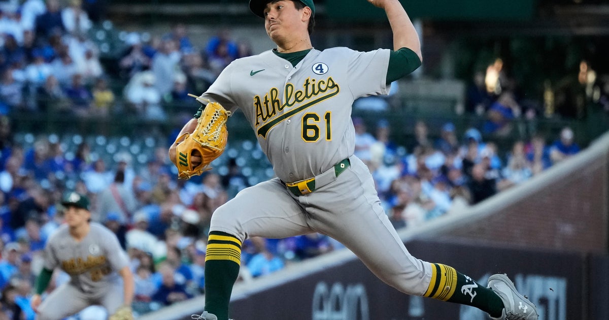 Gage Jump gets his 1st win as the Athletics beat the Cubs 2-1