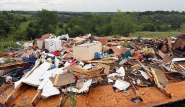 Tornadoes and severe storms slam Midwest, killing at least 1