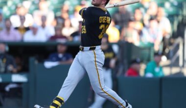 Ryan O'Hearn knocks in career-high 6 runs as Pirates roll to 12-4 victory over Athletics