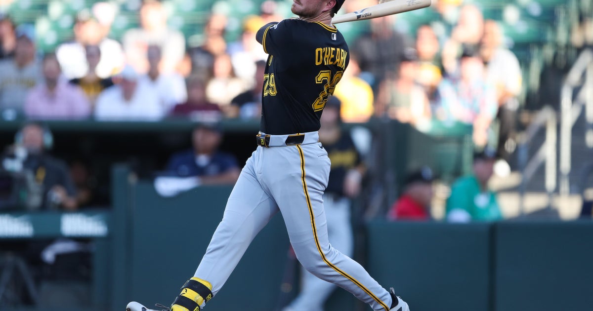 Ryan O'Hearn knocks in career-high 6 runs as Pirates roll to 12-4 victory over Athletics